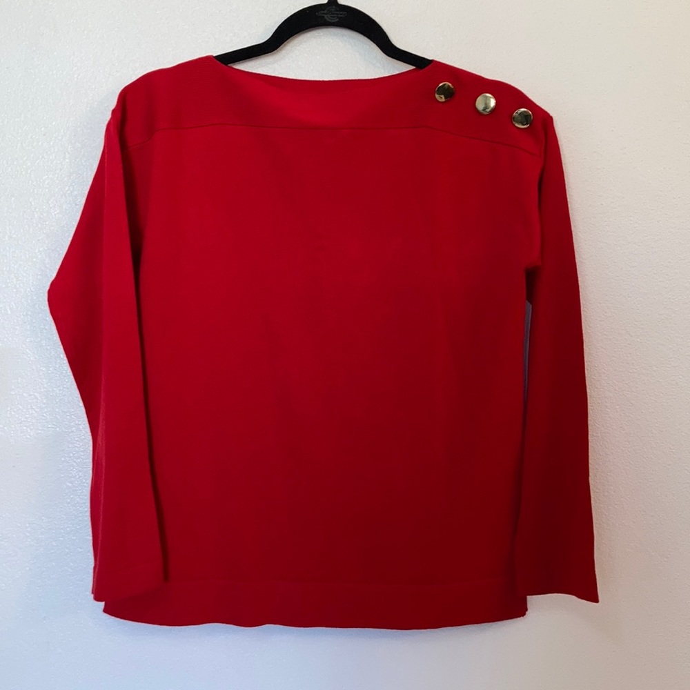 ZARA Red Sweater